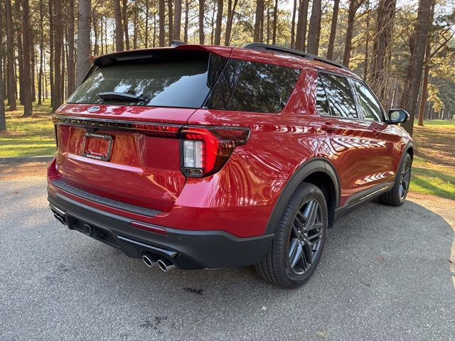 2025 Rapid Red Metallic TC Ford Explorer ST 4X4 SUV