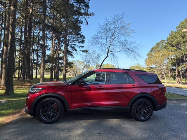 2025 Rapid Red Metallic TC Ford Explorer ST 4X4 SUV