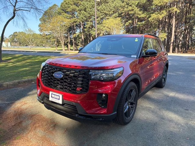 2025 Rapid Red Metallic TC Ford Explorer ST 4X4 SUV