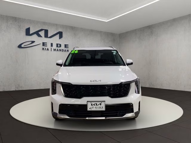 2026 Glacial White Pearl Kia Sorento S AWD SUV