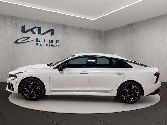 2026 Snow White Pearl Kia K5 GT-Line AWD Sedan