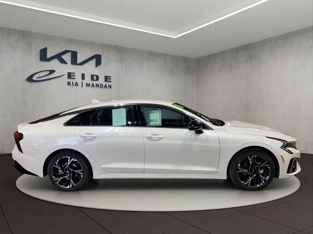 2026 Snow White Pearl Kia K5 GT-Line AWD Sedan