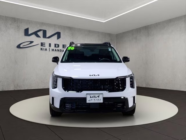 2026 Glacial White Pearl Kia Sorento X-Line EX AWD SUV