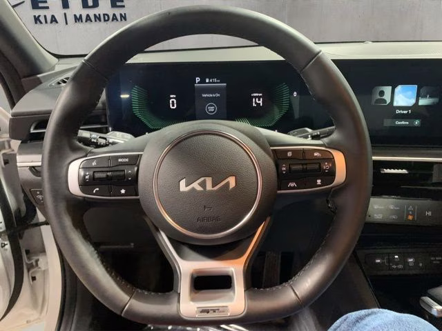 2026 Snow White Pearl Kia K5 GT-Line AWD Sedan