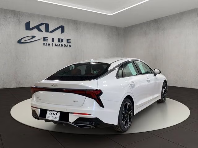2026 Snow White Pearl Kia K5 GT-Line AWD Sedan