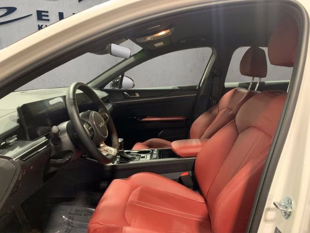 2026 Snow White Pearl Kia K5 GT-Line AWD Sedan