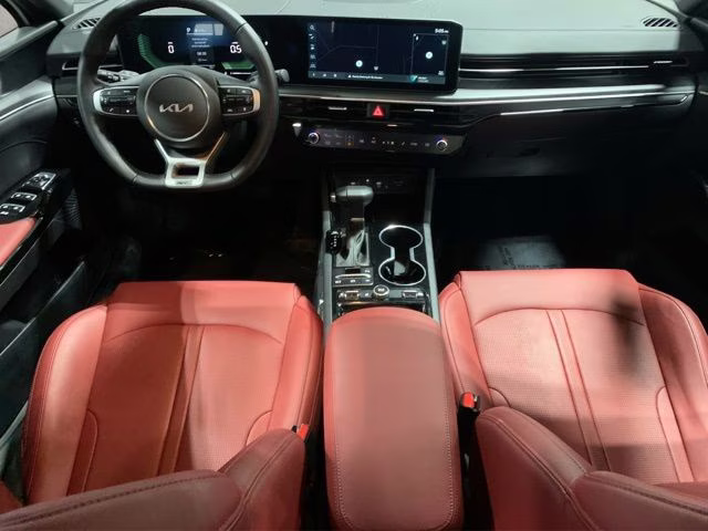 2026 Snow White Pearl Kia K5 GT-Line AWD Sedan