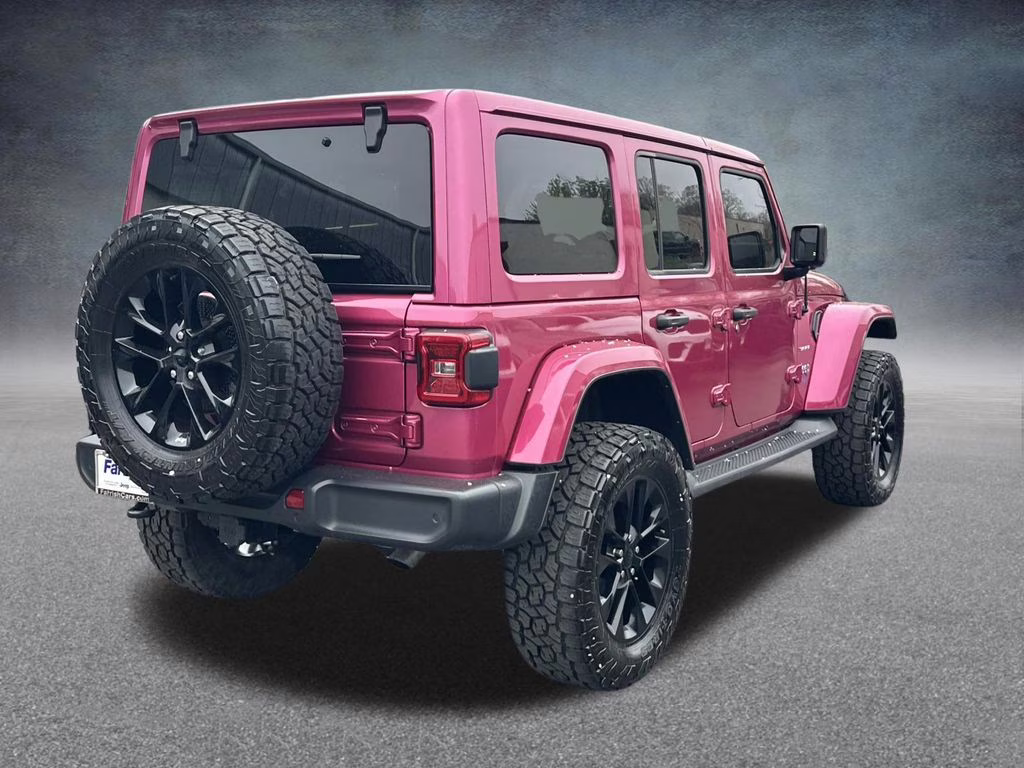 2021 Tuscadero Pearlcoat Jeep Wrangler Unlimited Sahara 4xe 4X4 SUV