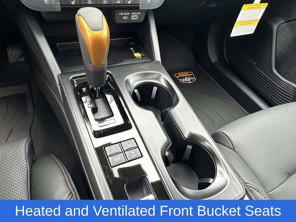 2026 Crystal Black Silica Subaru Outback Wilderness AWD SUV