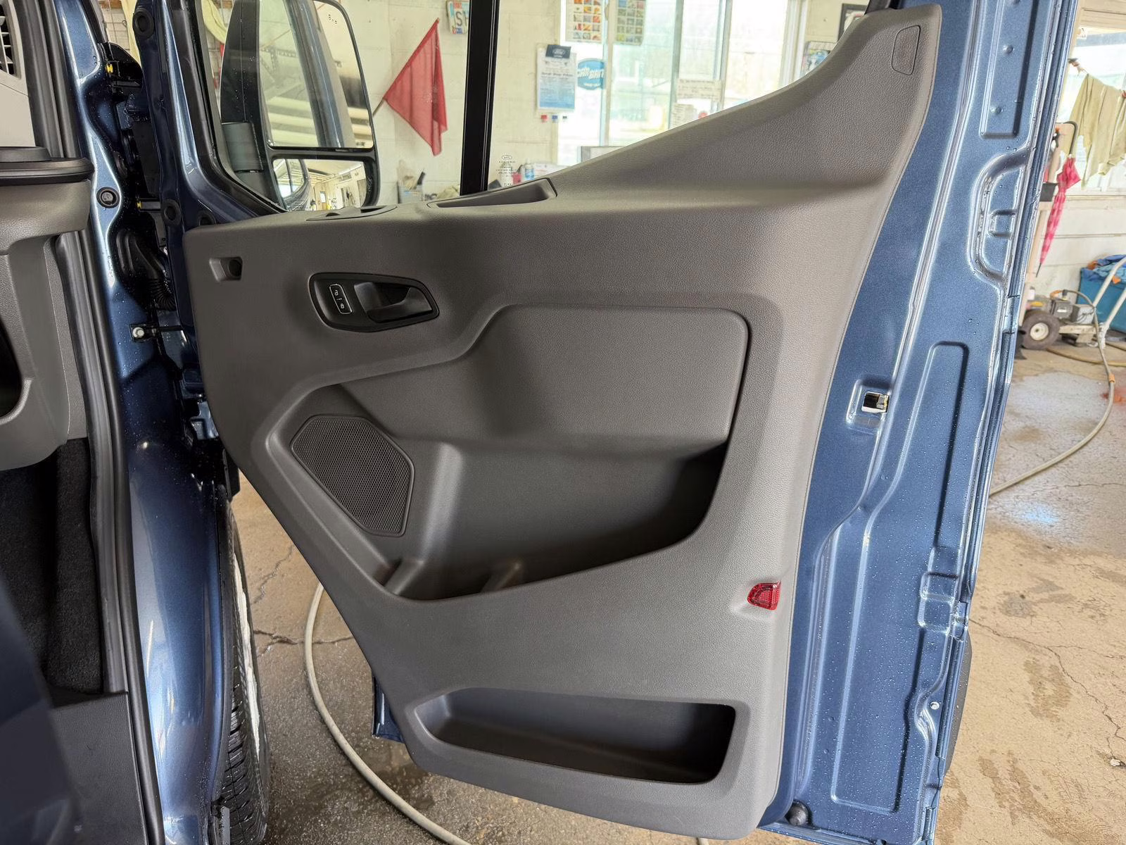 2026 Blue Metallic Ford Transit Passenger Wagon XLT RWD Van