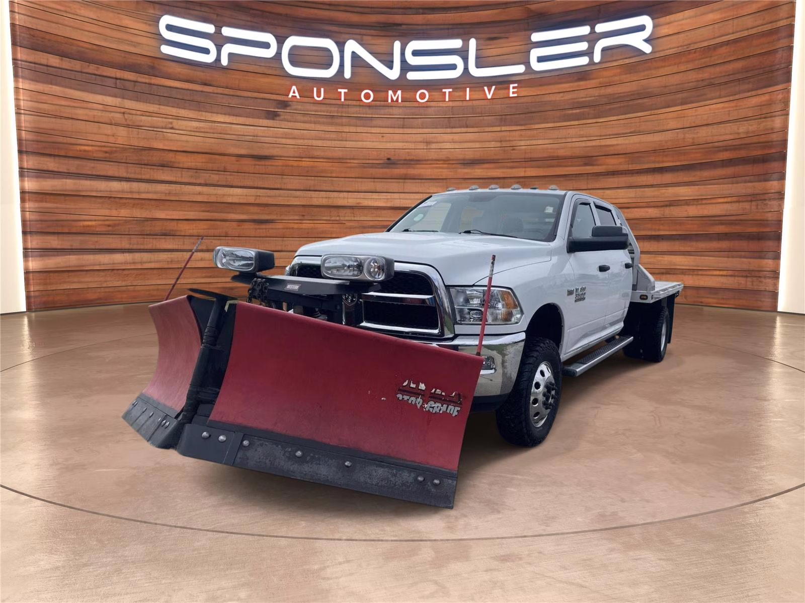 2015 Bright White Clearcoat Ram 3500 Tradesman 4X4 Truck