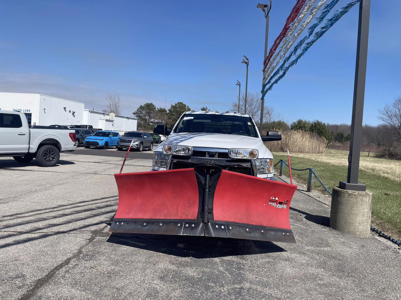 2015 Bright White Clearcoat Ram 3500 Tradesman 4X4 Truck
