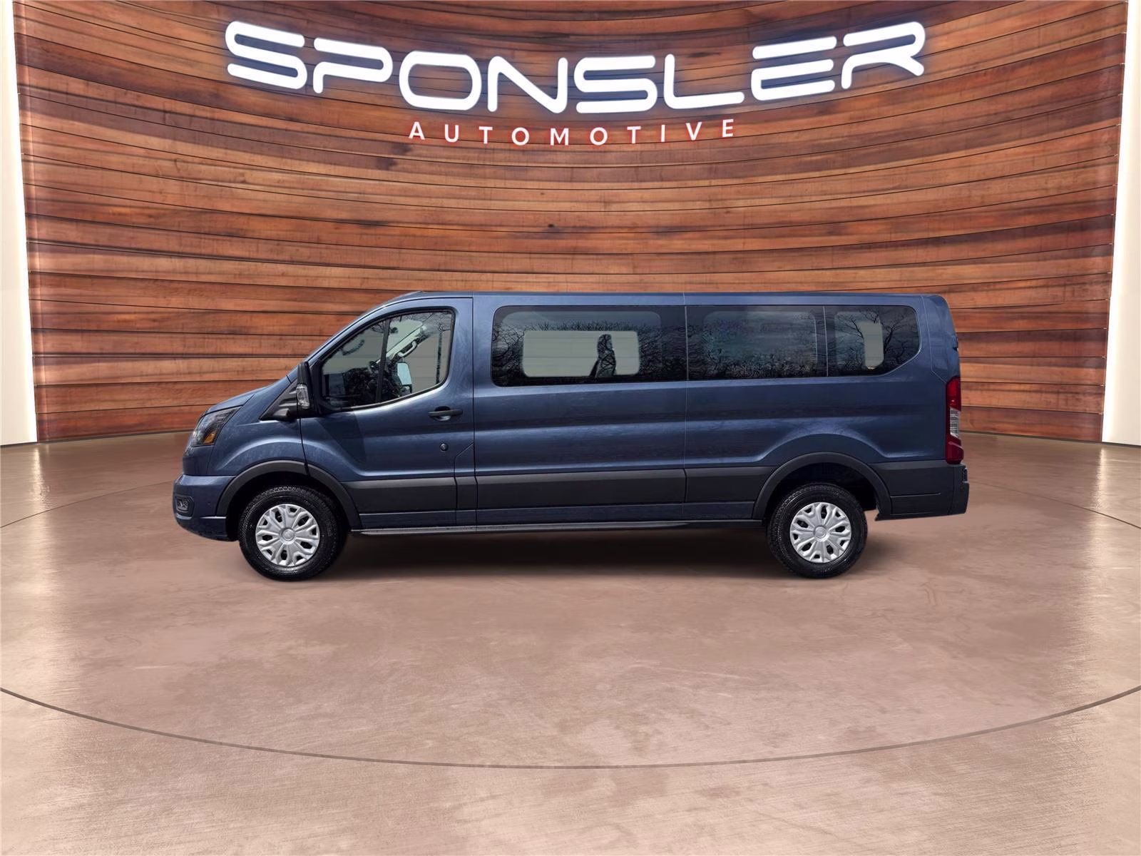 2026 Blue Ford Transit 350 XLT RWD Van