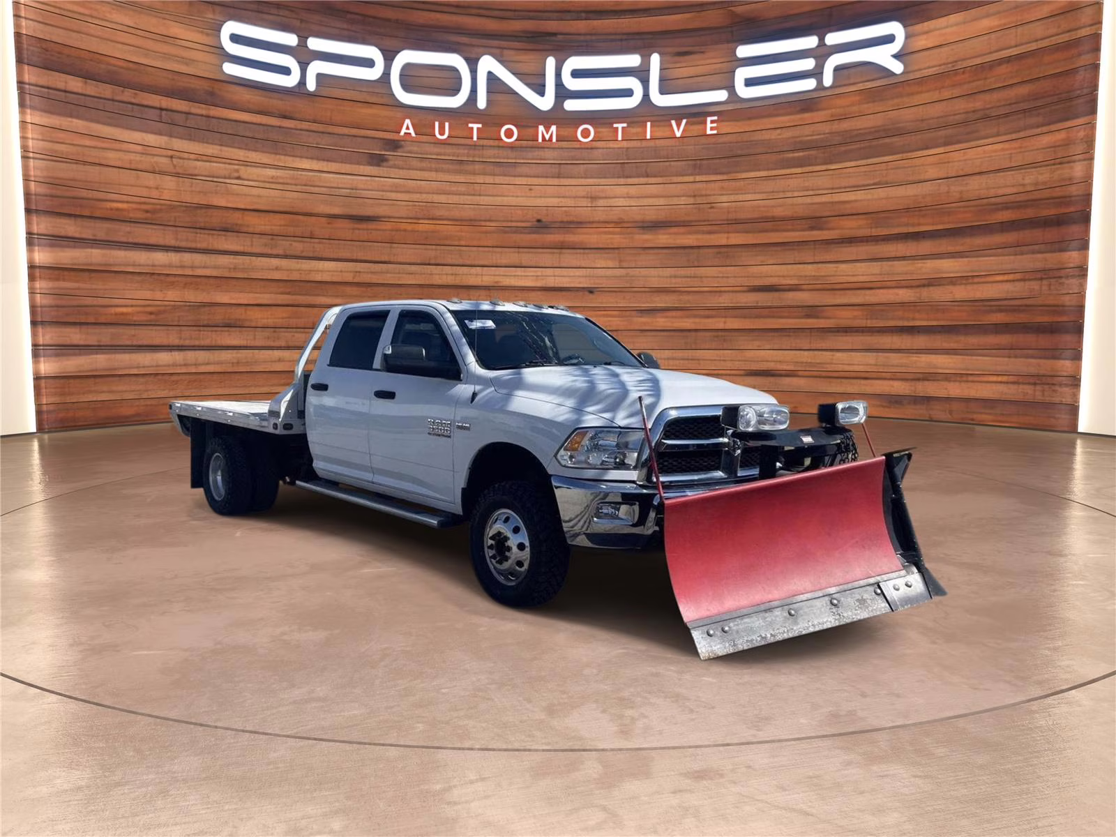 2015 Bright White Clearcoat Ram 3500 Tradesman 4X4 Truck