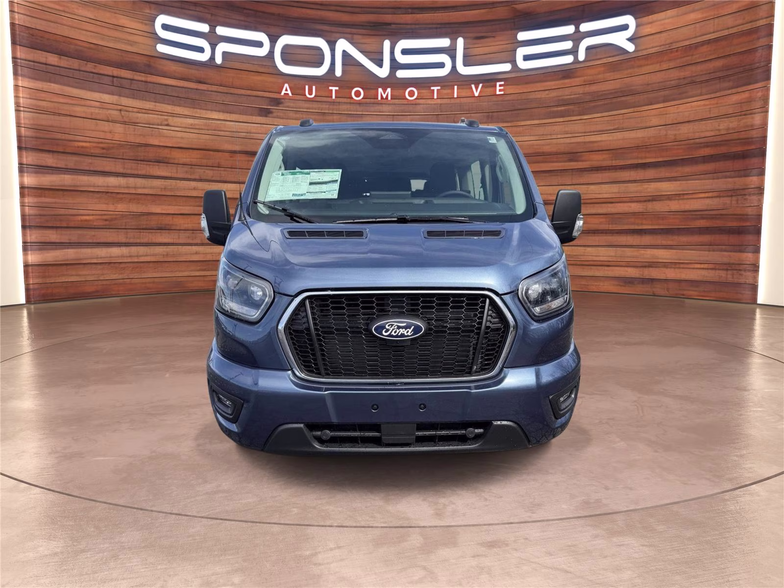 2026 Blue Ford Transit 350 XLT RWD Van