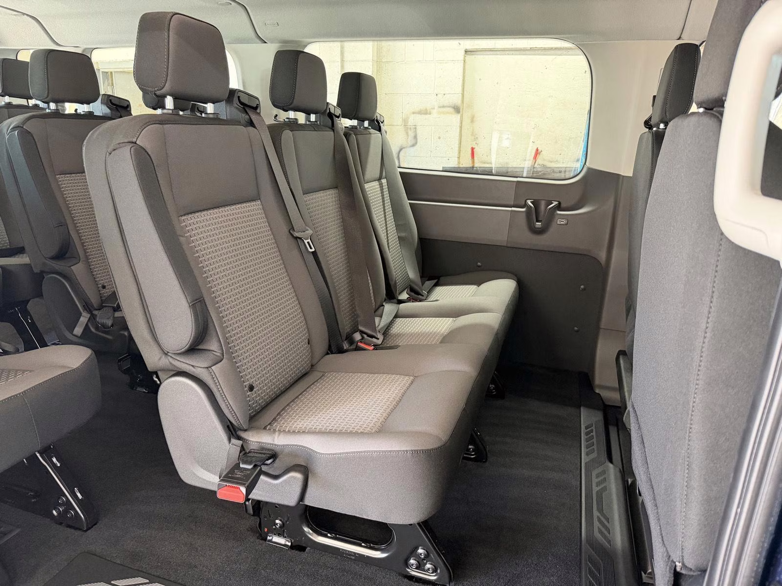 2026 Blue Metallic Ford Transit Passenger Wagon XLT RWD Van