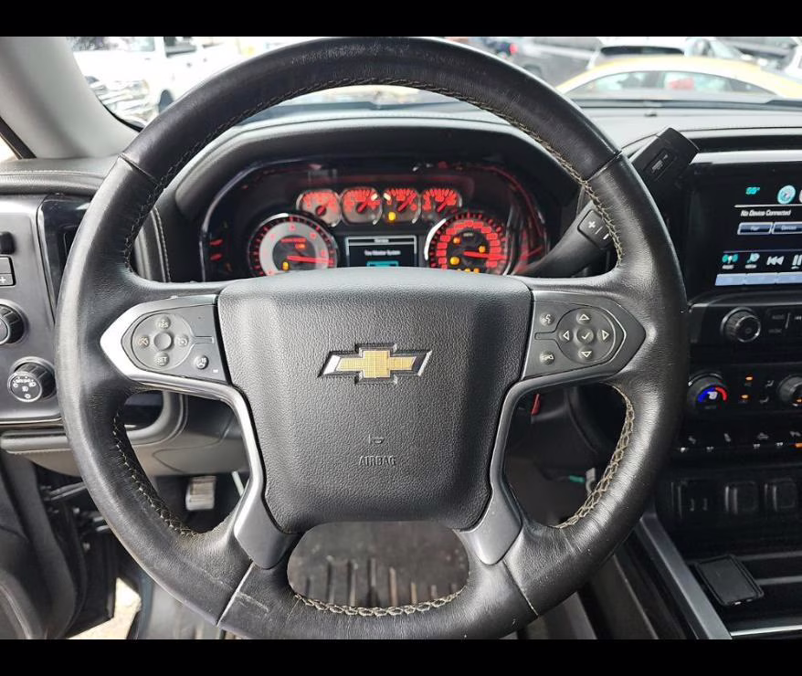 2017 Graphite Metallic Chevrolet Silverado 1500 LTZ 4X4 Truck