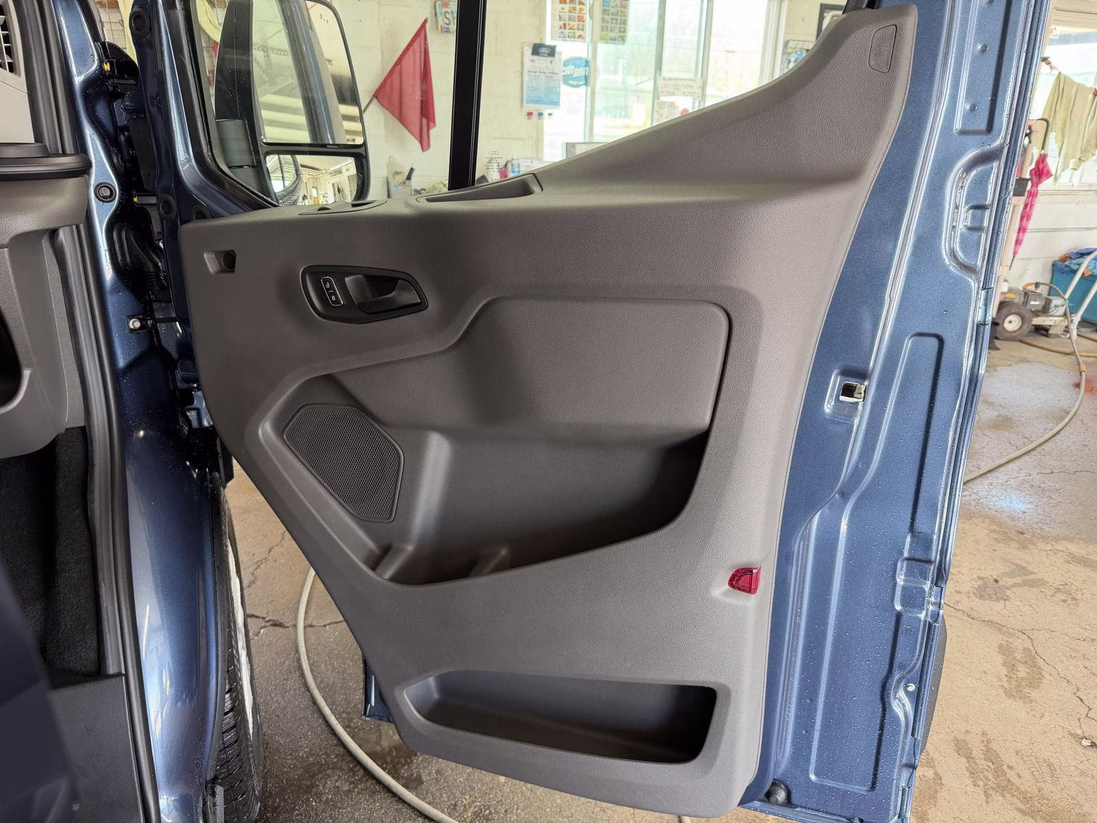 2026 Blue Metallic Ford Transit Passenger Wagon XLT RWD Van