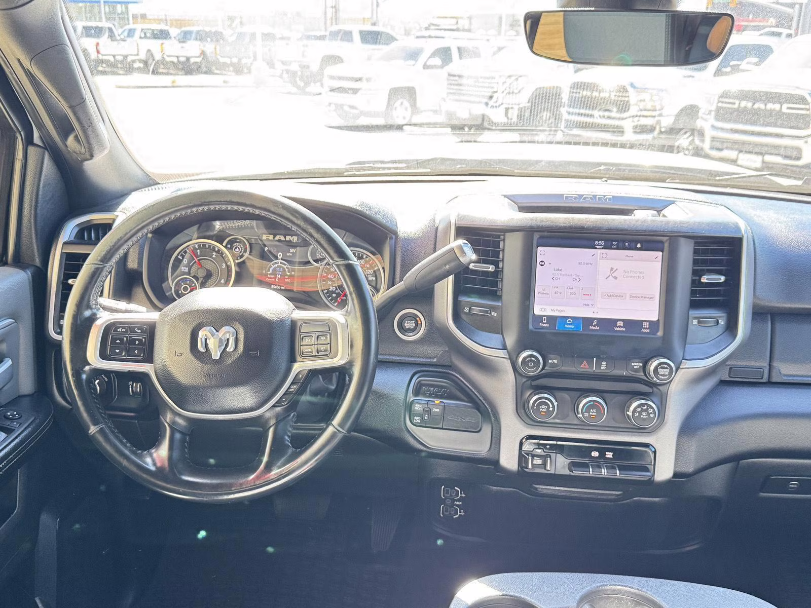 2022 Bright White Clearcoat Ram 3500 Big Horn 4X4 Truck