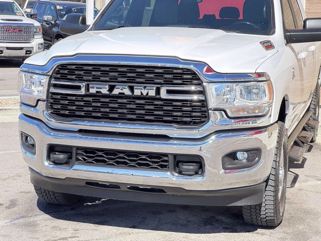 2022 Bright White Clearcoat Ram 3500 Big Horn 4X4 Truck