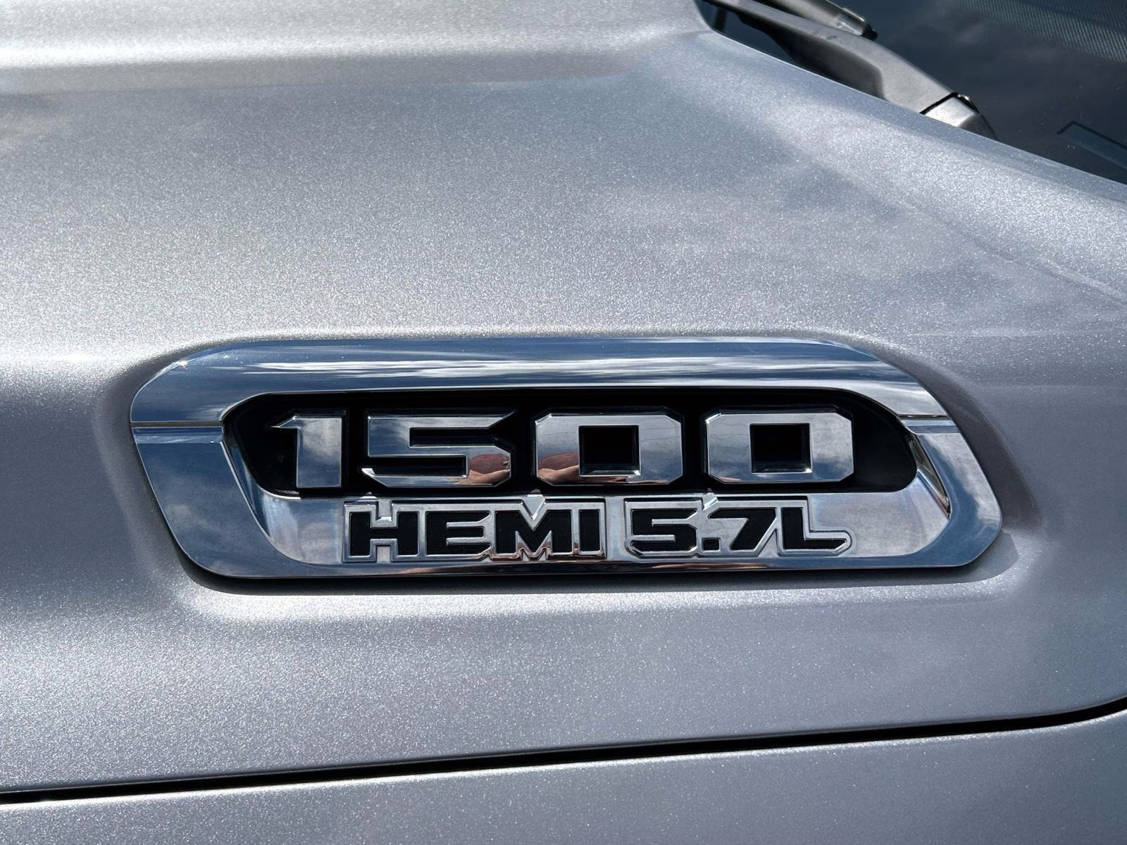 2019 Billet Silver Metallic Clearcoat Ram 1500 Big Horn/Lone Star 4X4 Truck