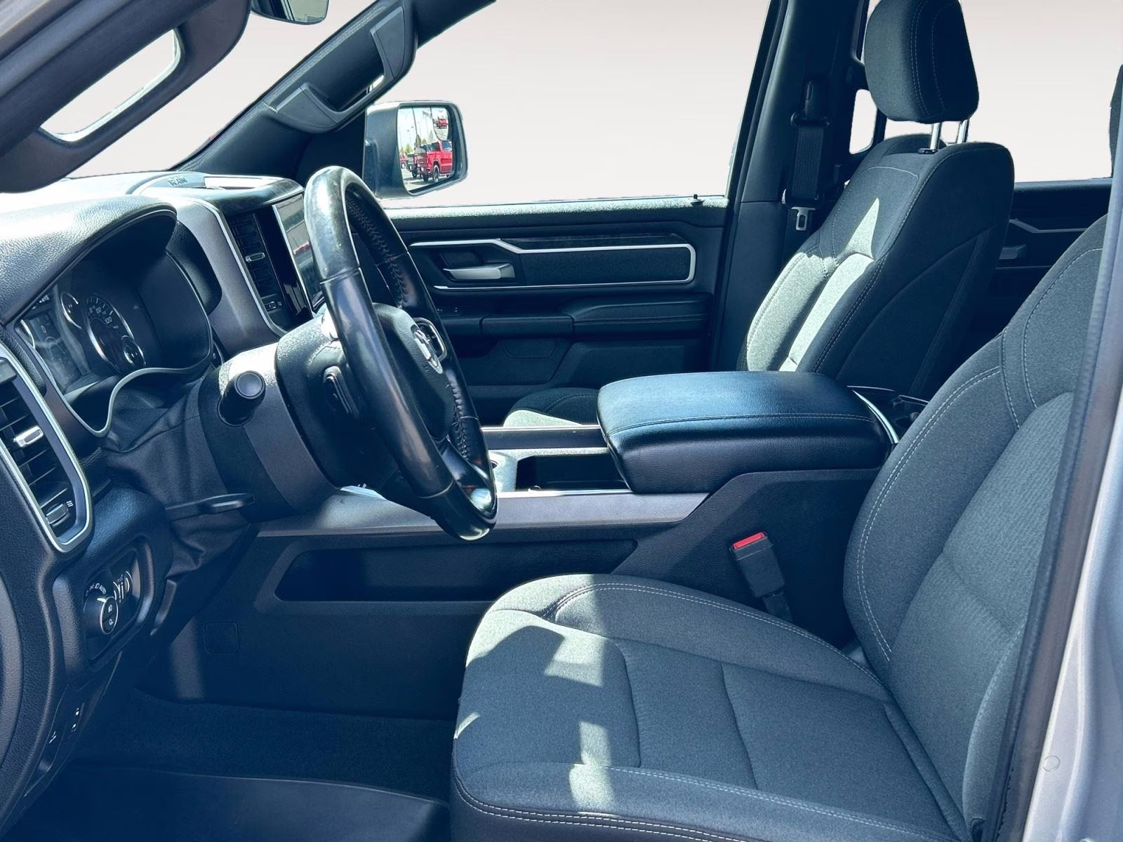 2019 Billet Silver Metallic Clearcoat Ram 1500 Big Horn/Lone Star 4X4 Truck