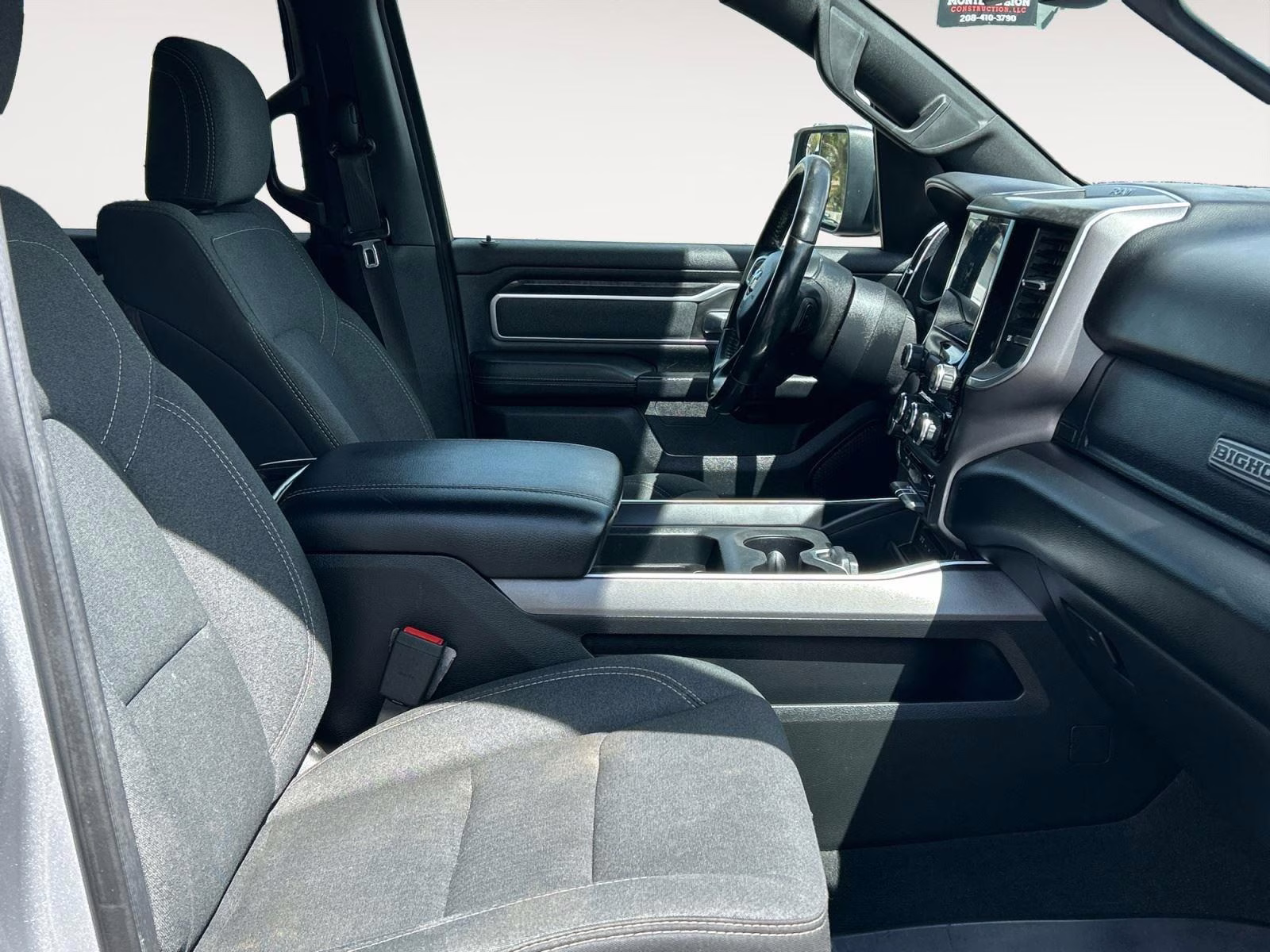 2019 Billet Silver Metallic Clearcoat Ram 1500 Big Horn/Lone Star 4X4 Truck