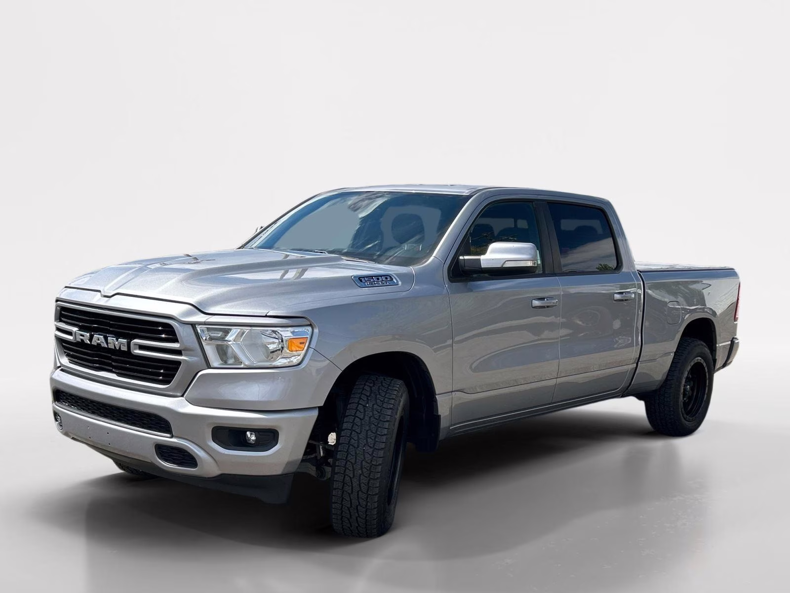 2019 Billet Silver Metallic Clearcoat Ram 1500 Big Horn/Lone Star 4X4 Truck