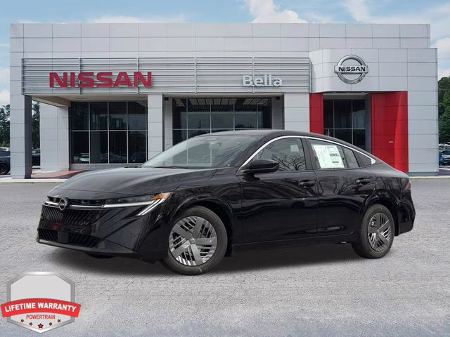 2026 Super Black Nissan Sentra SV FWD Sedan