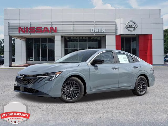 2026 Atlantic Gray Metallic Nissan Sentra SV FWD Sedan