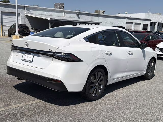 2026 Aspen White Tricoat Nissan Sentra SL FWD Sedan