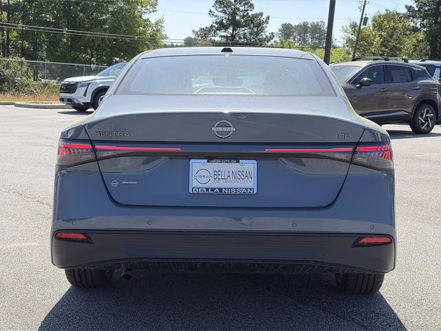 2026 Atlantic Gray Metallic Nissan Sentra SL FWD Sedan