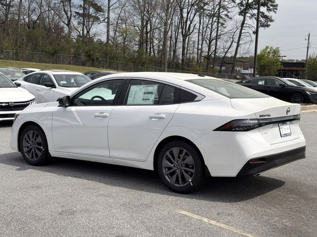2026 Aspen White Tricoat Nissan Sentra SL FWD Sedan
