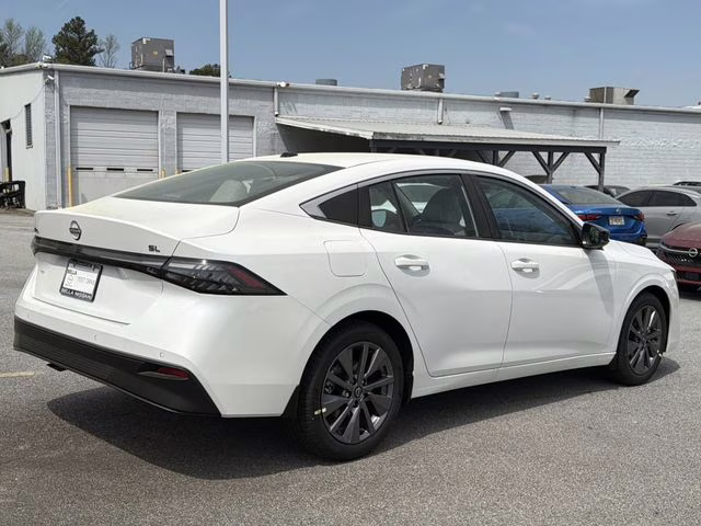 2026 Aspen White Tricoat Nissan Sentra SL FWD Sedan