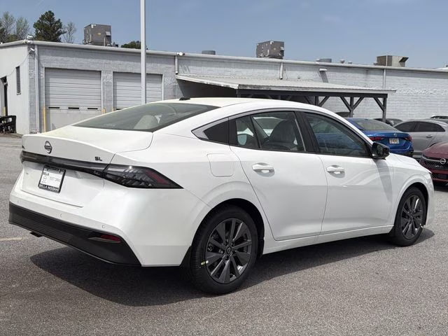 2026 Aspen White Tricoat Nissan Sentra SL FWD Sedan