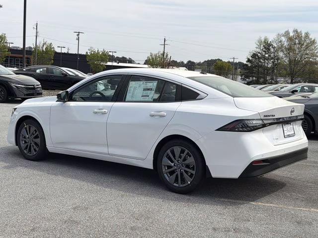2026 Aspen White Tricoat Nissan Sentra SL FWD Sedan