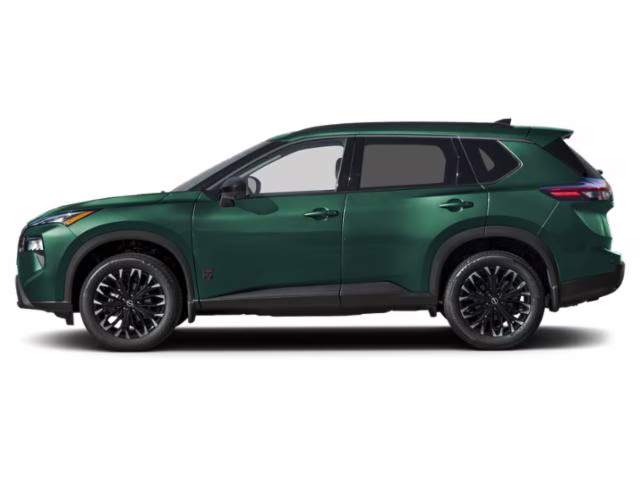 2026 Obsidian Green Nissan Rogue Dark Armor AWD SUV