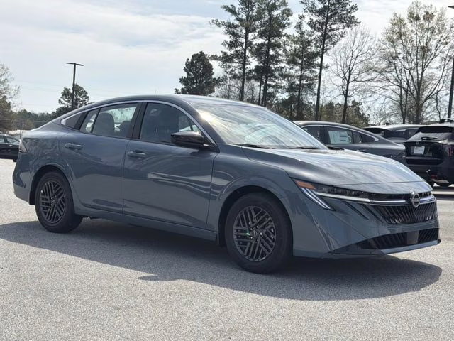 2026 Atlantic Gray Metallic Nissan Sentra SV FWD Sedan