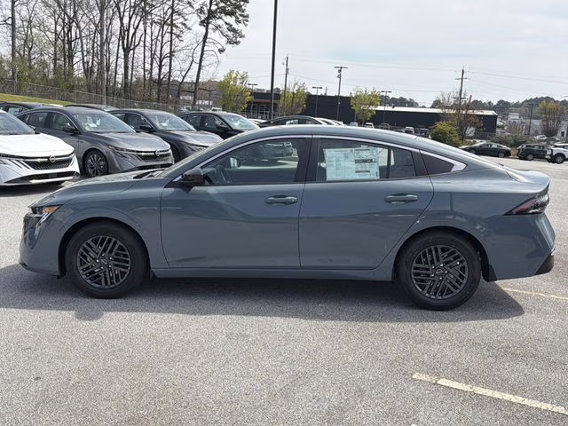 2026 Atlantic Gray Metallic Nissan Sentra SV FWD Sedan
