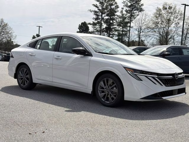 2026 Aspen White Tricoat Nissan Sentra SL FWD Sedan