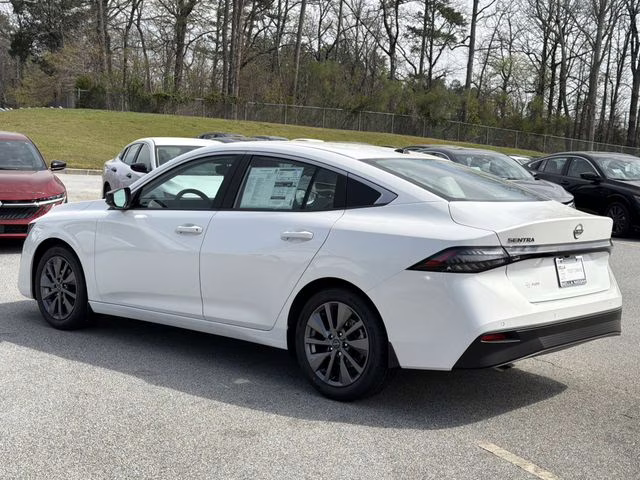 2026 Aspen White Tricoat Nissan Sentra SL FWD Sedan