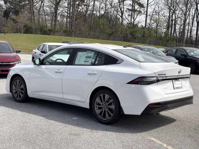 2026 Aspen White Tricoat Nissan Sentra SL FWD Sedan