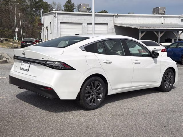 2026 Aspen White Tricoat Nissan Sentra SL FWD Sedan