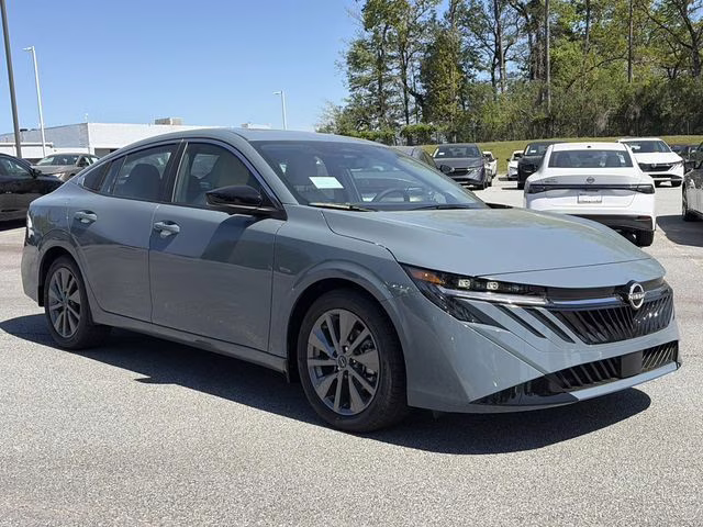 2026 Atlantic Gray Metallic Nissan Sentra SL FWD Sedan