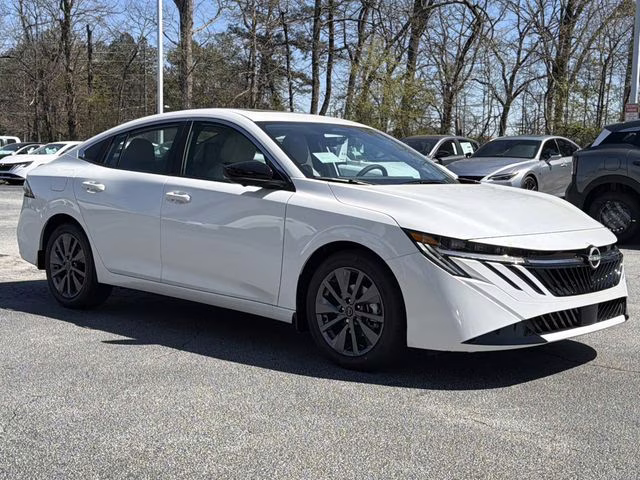 2026 Aspen White Tricoat Nissan Sentra SL FWD Sedan