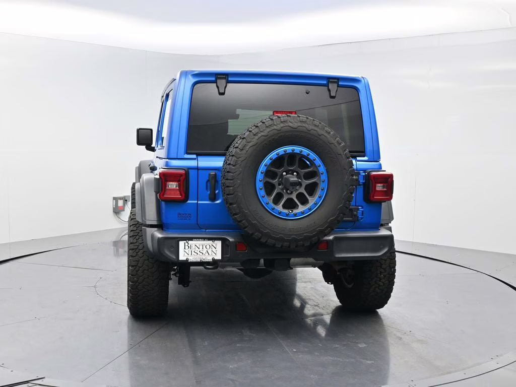2022 Hydro Blue Pearl Coat Jeep Wrangler Unlimited Freedom Edition 4X4 SUV