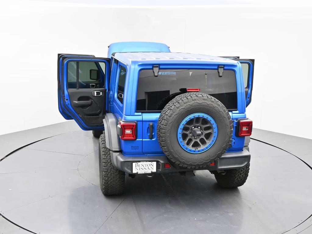 2022 Hydro Blue Pearl Coat Jeep Wrangler Unlimited Freedom Edition 4X4 SUV
