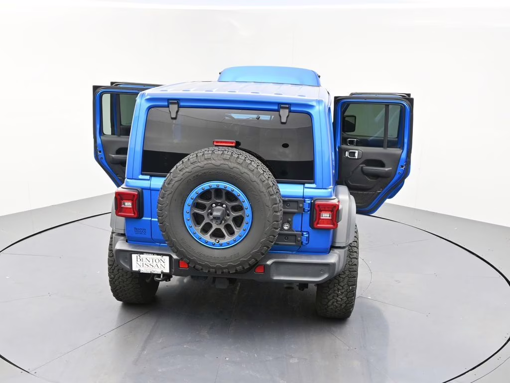 2022 Hydro Blue Pearl Coat Jeep Wrangler Unlimited Freedom Edition 4X4 SUV