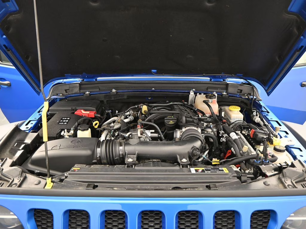 2022 Hydro Blue Pearl Coat Jeep Wrangler Unlimited Freedom Edition 4X4 SUV