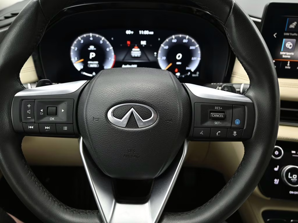 2023 Deep Bordeaux INFINITI QX60 LUXE AWD SUV